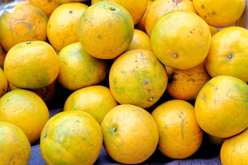 Fresh orange fruits - Bangkok, Thailand
