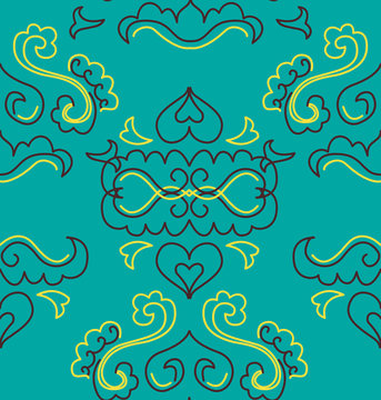 Seamless Tatar pattern