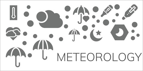 meteorology icon set