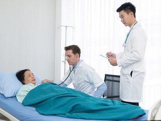 Doctors to diagnose patients in hospitals.