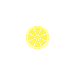 This is citrus fruit. Lemon on white background.