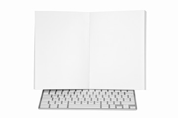 Write a book with your computer, concept