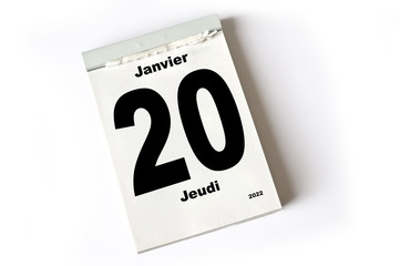 20. Janvier 2022
