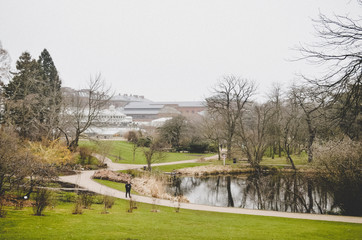 Botanical garden Copenhagen, Denmark