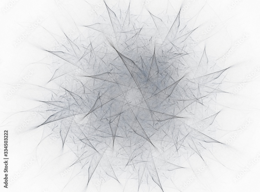 Poster computer generated fractal artwork for creative design, art and entertainment. background with rotat