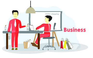 Modern business runs online business.