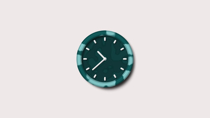 New army design clock icon,Blue dark army clock icon,clock icon,3d clock icon