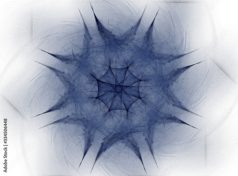 Poster computer generated fractal artwork for creative design, art and entertainment. background with rotat