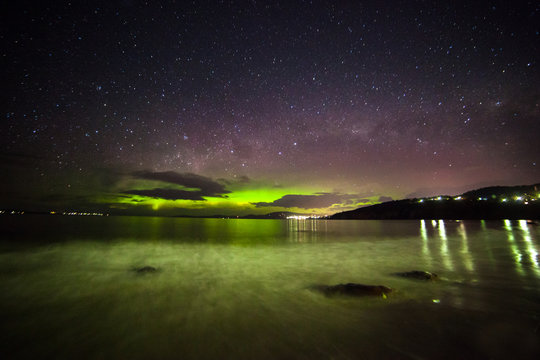 Aurora Australis In Tasmania 4 - Hobart