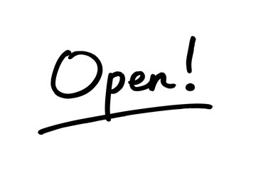 Open!