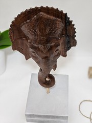 wood sculpture ganehsa