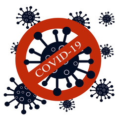 Coronavirus protection. Pandemic around the world. Quarantine, stay home
