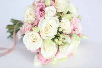 details of fresh natural wedding flowers