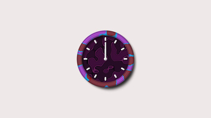 Best analog army design 3d clock icon,clock icon on white background