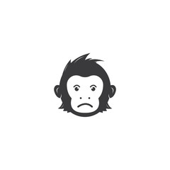 monkey vector logo design