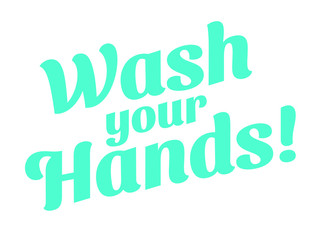Wash your hands illustration. Keep healthy and help others. Quarantine precaution to stay safe from Coronavirus COVID-19 Virus. Drawing. Corona global problem spread viral.