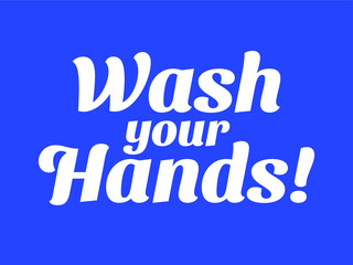 Wash your hands illustration. Keep healthy and help others. Quarantine precaution to stay safe from Coronavirus COVID-19 Virus. Drawing. Corona global problem spread viral.