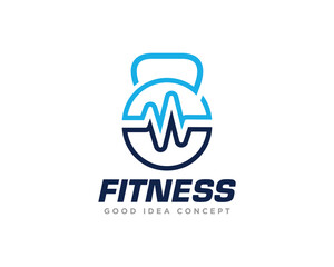 Fitness and Gym Logo Design Vector