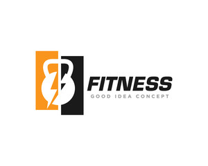 Fitness and Gym Logo Design Vector
