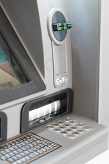 Cash machine detail