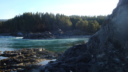 the Katun river