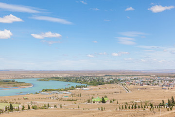 View of the city called 