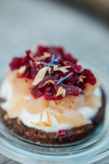 Schwarzbrot Häppchen