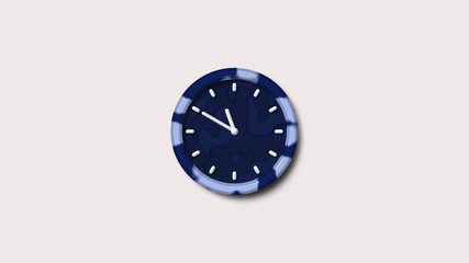 New blue dark army design clock icon,army clock icon,Wall clock icon