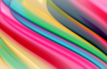 Abstract background - fluid color gradient waves, with dynamic motion line effect. Vector Illustration For Wallpaper, Banner, Background, Card, Book Illustration, landing page