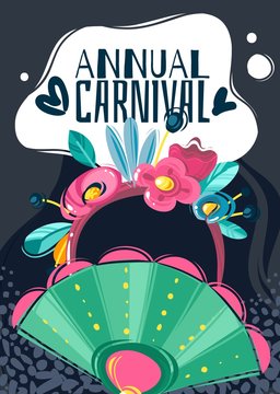 Carnival things card
