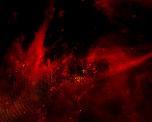 abstract red inferno texture art design