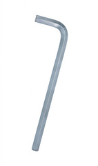 Allen key on a white background