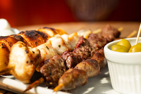Comida grelhada
