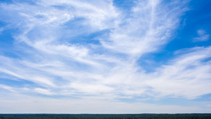 Fototapeta na wymiar Blue Sky and Clouds