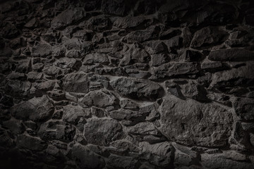 Texture of a stone wall.
