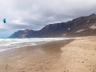 Famara beach
