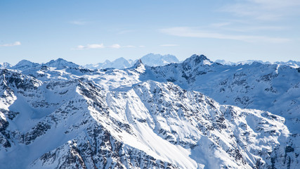 Rhaetian Alps, San Bernardino Switzerland.