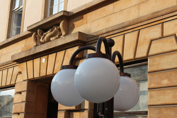 satellite dish on the roof