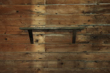 vintage grunge yellow wooden wall