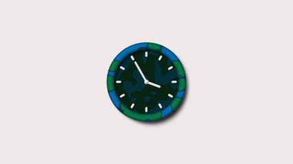 clock icon on white background,3d clock icon