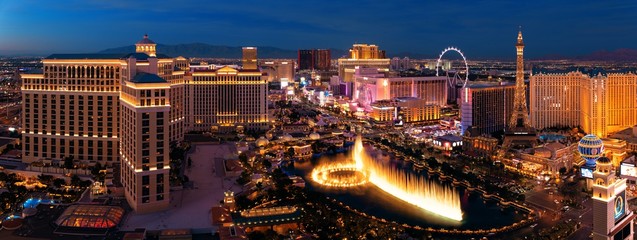 Fototapeta Las Vegas Strip night obraz
