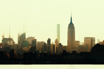 Fototapeta premium New York City midtown skyline