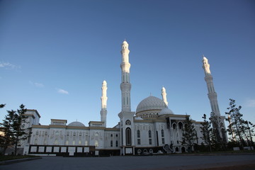 Astana, Kazakhstan. View of the Cathedral mosque