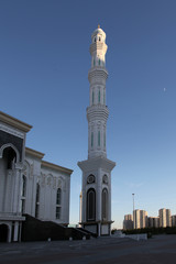 Astana, Kazakhstan. View of the Cathedral mosque
