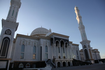 Astana, Kazakhstan. View of the Cathedral mosque