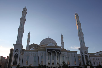 Astana, Kazakhstan. View of the Cathedral mosque