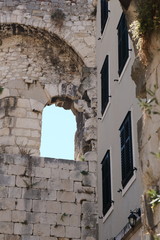 Fototapeta premium Croatia views and city of Split