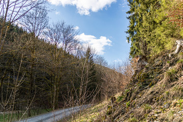 Bergfuss und Talabstieg Naturschutz