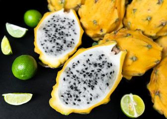 Key Lime and Dragonfruit