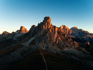 Fototapeta na wymiar Dolomites sunrise
